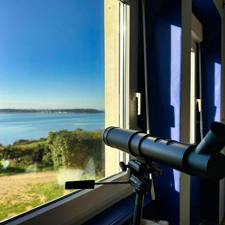 Kermartin - Maison De Famille Avec Vue Sur La Baie De Morlaix Plouézocʼh Eksteriør bilde
