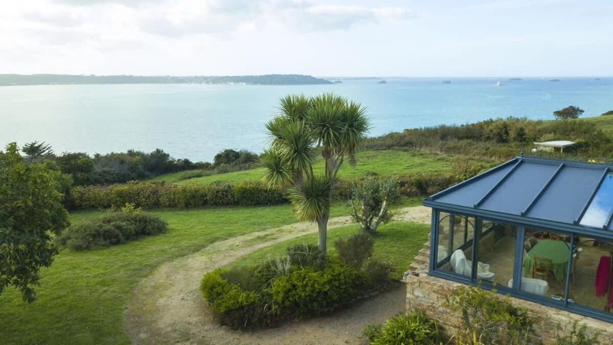 Kermartin - Maison De Famille Avec Vue Sur La Baie De Morlaix Plouézocʼh Eksteriør bilde
