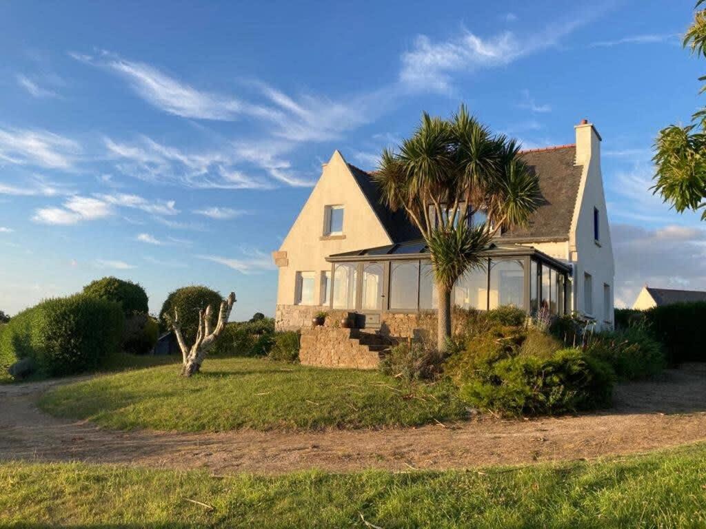 Kermartin - Maison De Famille Avec Vue Sur La Baie De Morlaix Plouézocʼh Eksteriør bilde