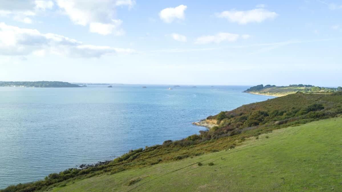 Kermartin - Maison De Famille Avec Vue Sur La Baie De Morlaix Plouézocʼh Eksteriør bilde