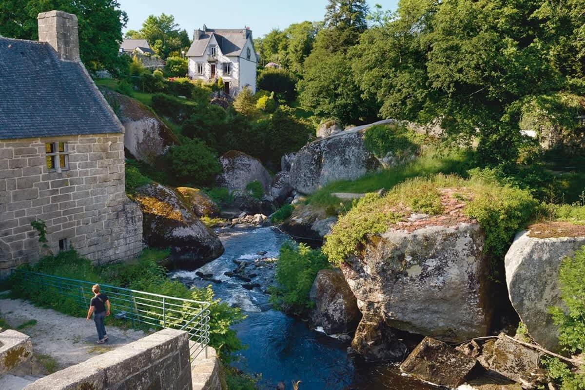 Kermartin - Maison De Famille Avec Vue Sur La Baie De Morlaix Plouézocʼh Eksteriør bilde