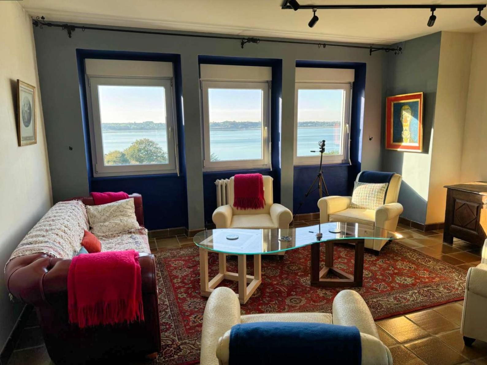 Kermartin - Maison De Famille Avec Vue Sur La Baie De Morlaix Plouézocʼh Eksteriør bilde